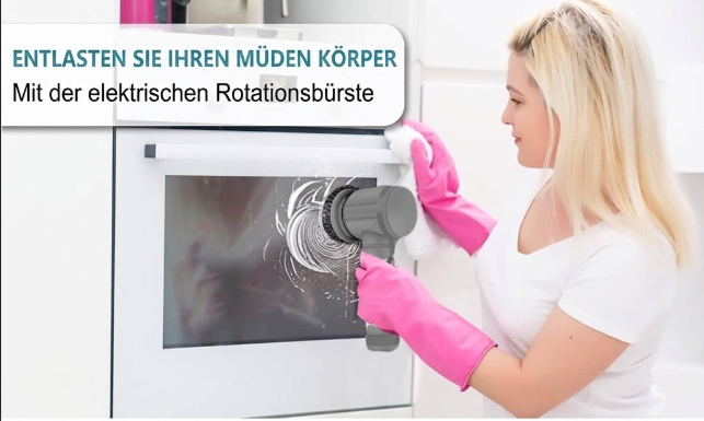 Elektrische Reinigungsbürste mit Akku