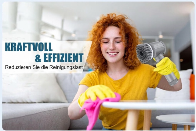 Elektrische Reinigungsbürste mit Akku
