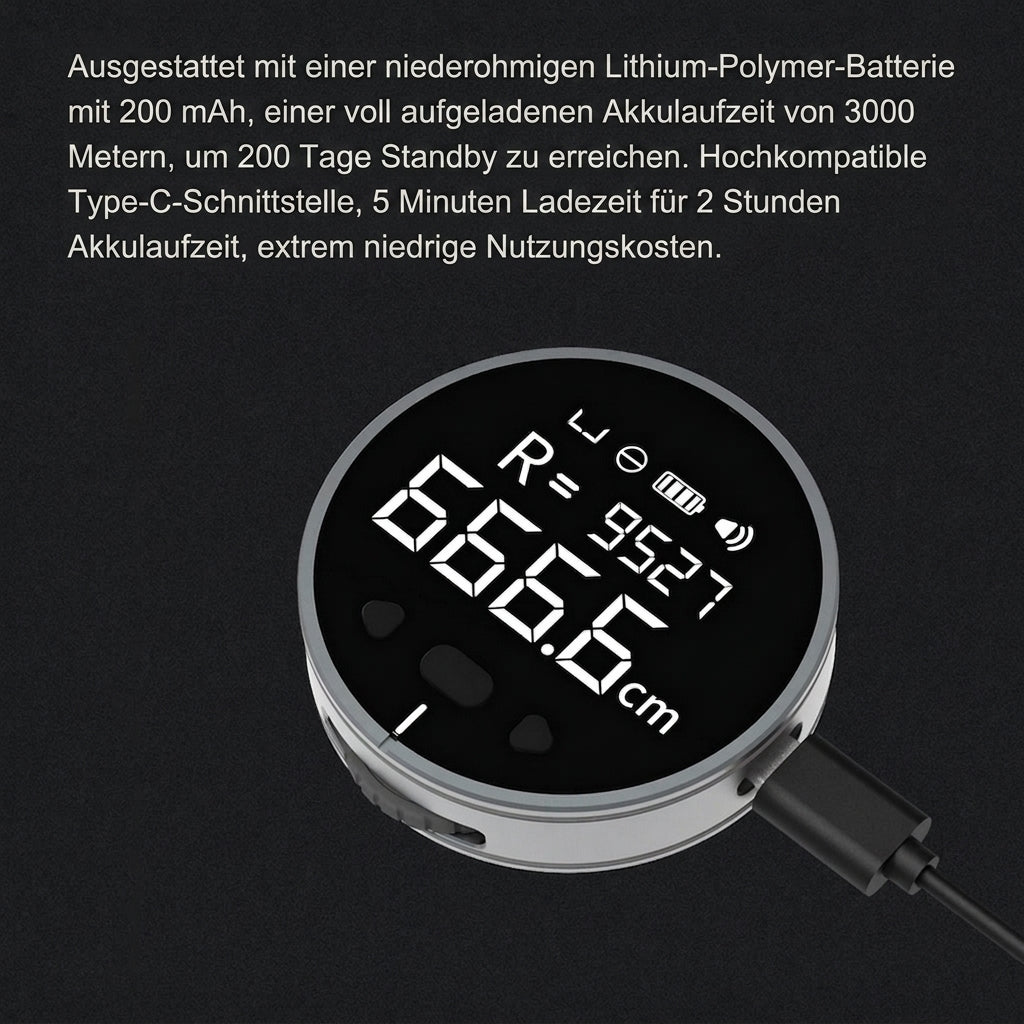 Digitales Laser-Maßband