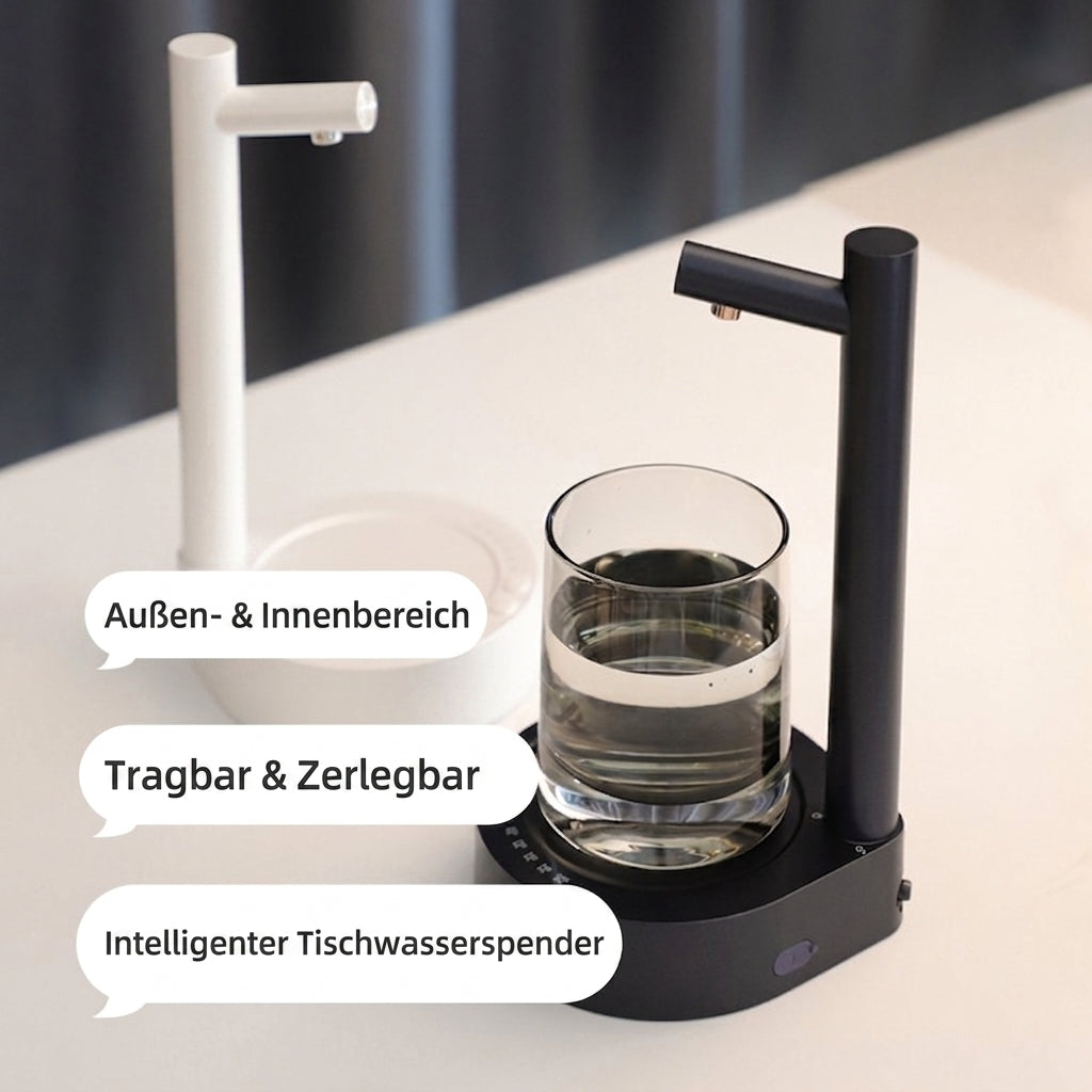 Elektrischer Tisch-Wasserspender für Gallonenflaschen